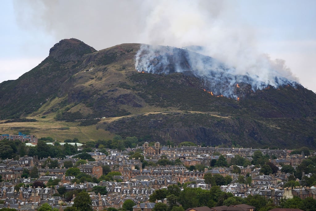 Arthur's Seat ist ein Wahrzeichen Edinburghs.