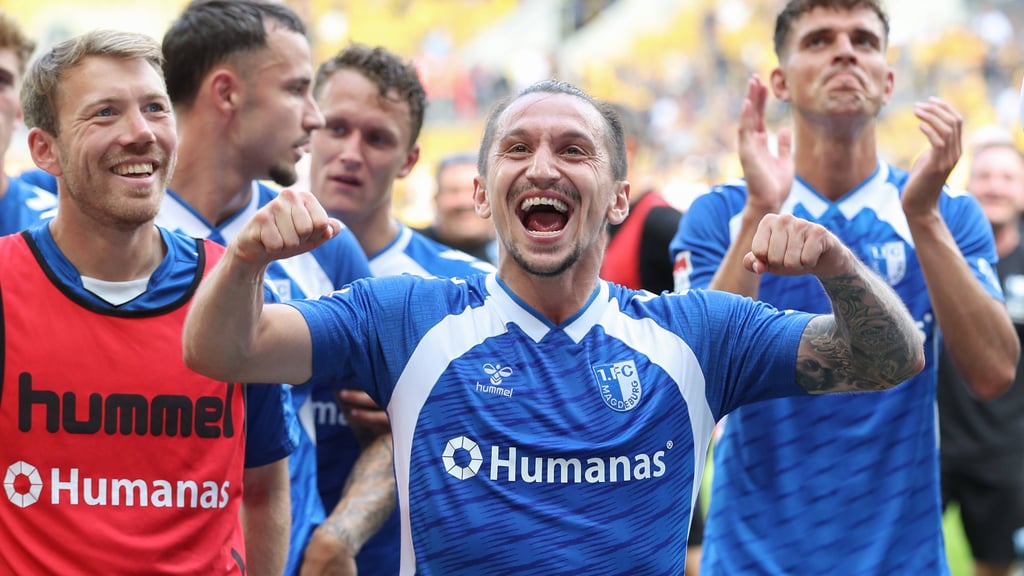 Baris Atik bereitete beide Treffer für den 1. FC Magdeburg vor.