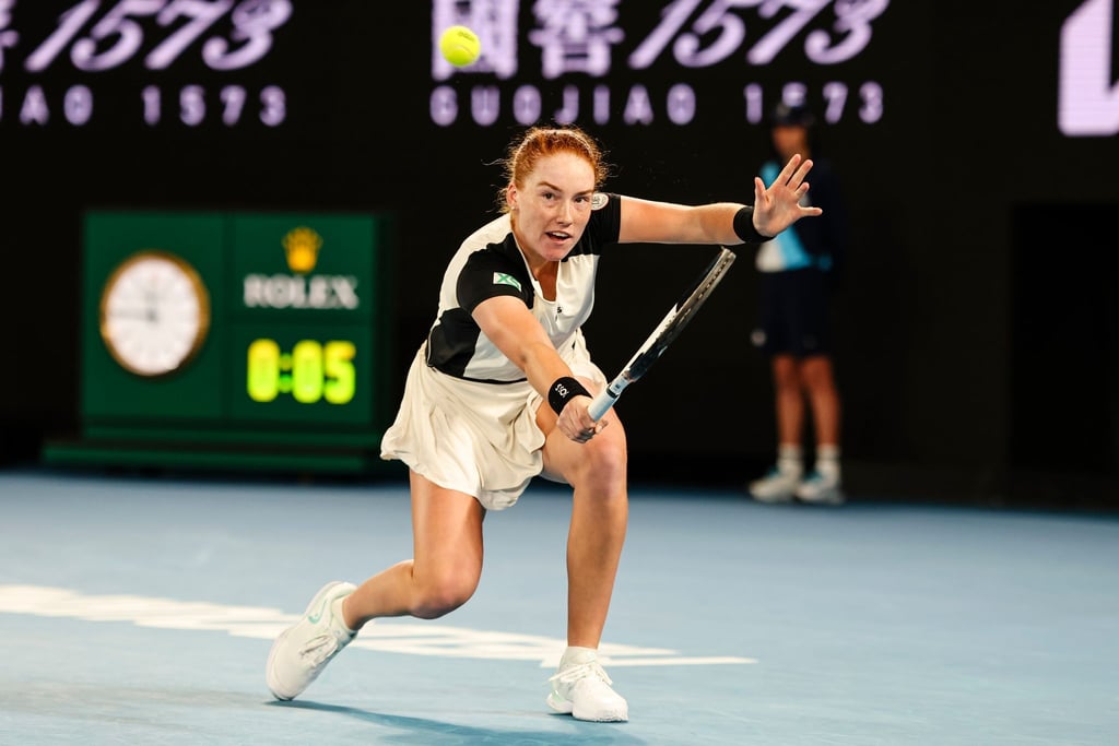 Ella Seidel hat beim Masters in Cincinnati die dritte Runde erreicht.
