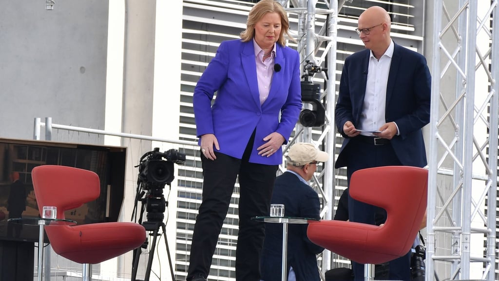 Bas beim Sommerinterview der ARD.