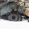 Knapp 40 Feuerwehrleute waren beim Brand eines Mähdreschers in der Börde im Einsatz.&nbsp;