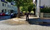 In der Zille-Straße ist offensichtlich eine Trinkwasserleitung gebrochen.
