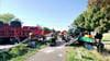 Am Montag  ereignete sich gegen 16.15 Uhr auf der Straße von der Sprossener Kreuzn zum Industriepark ein schwerer Unfall. 