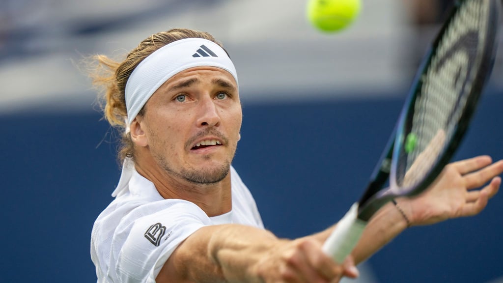 Zverev hatte zum Auftakt in Cincinnati wenig Mühe mit Nishesh Basavareddy und steht in der dritten Runde (Archiv-Foto).
