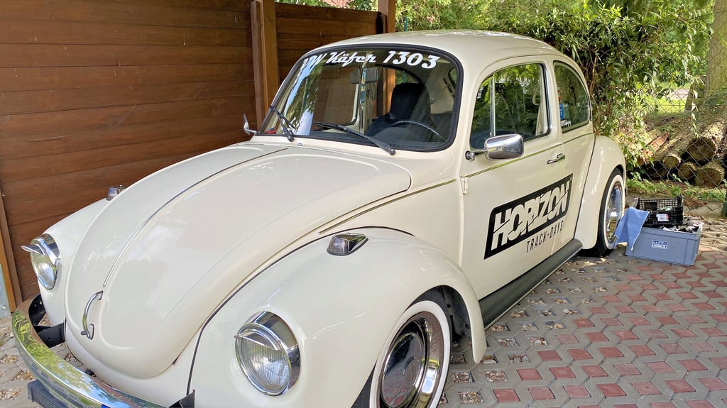 Der VW Käfer Baujahr 1972 von Familie Zöffzig aus Möser.