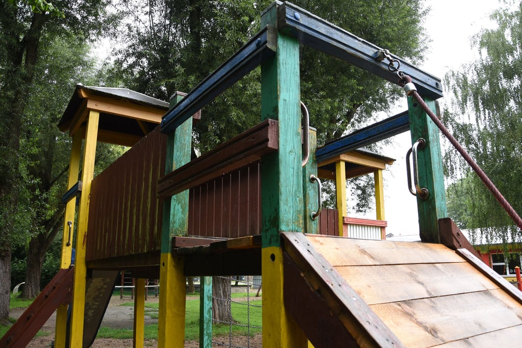 Die Kletterkombination am Hort Abenteuerland in Kalbe wird demnächst ersetzt.