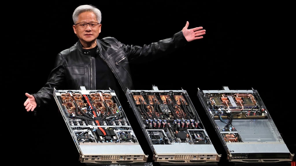 Nvidia-Chef Jensen Huang warnt, dass eine komplette US-Blockade die Entwicklung eigener Chip-Technologie in China beschleunigen würde. (Archivbild)