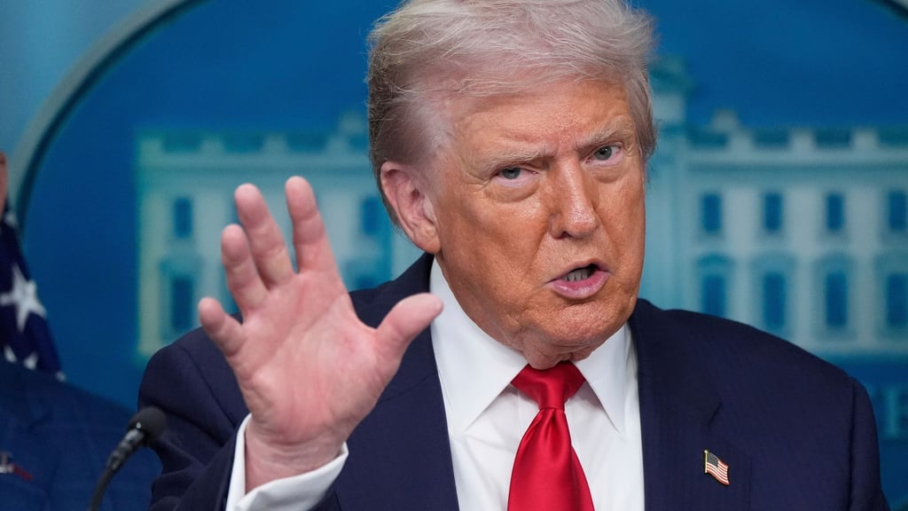 US-Präsident Donald Trump will keinen Deal machen.