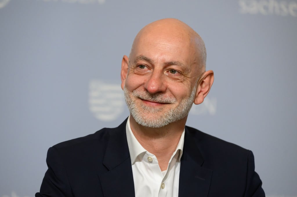 Sachsens Regierungssprecher informierte über die Haushaltsklausur der Regierung (Archivbild).