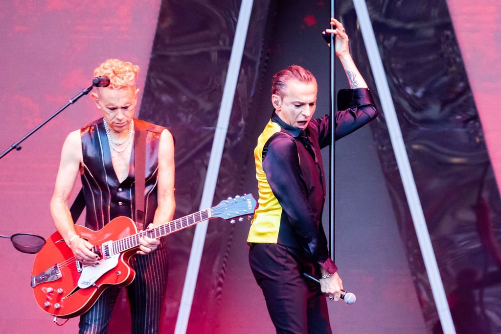 Das britische Elektro-Duo Depeche Mode bringt mit „Depeche Mode: M“ einen neuen Konzertfilm auf die Kinoleinwände. (Archivfoto)