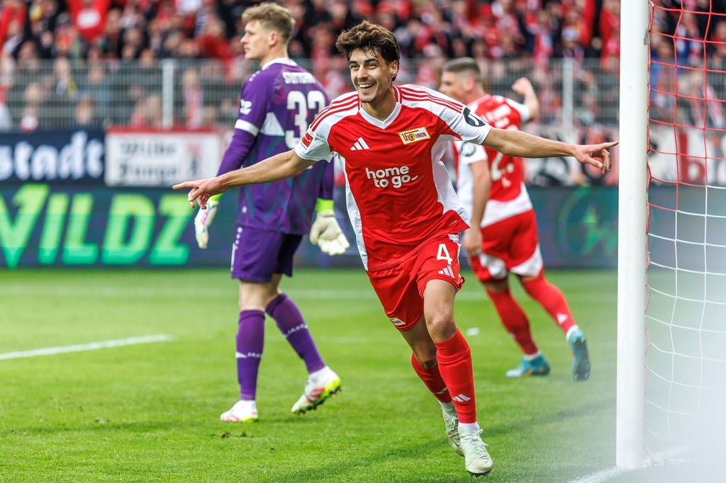 Berlins Diogo Leite trainiert derzeit individuell.