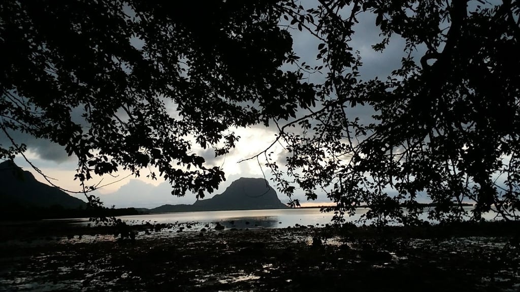 Der Berggipfel Le Morne Brabant auf Mauritius