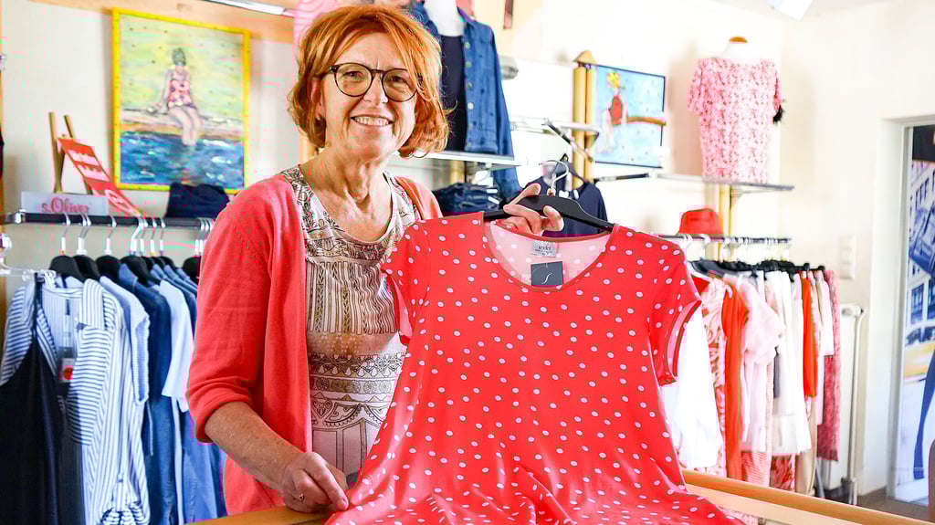 Kerstin Andrée setzt in ihrer Boutique seit 35 Jahren auf Wohlfühl-Atmosphäre und persönliche Beratung. Das kann Online-Handel nicht bieten.