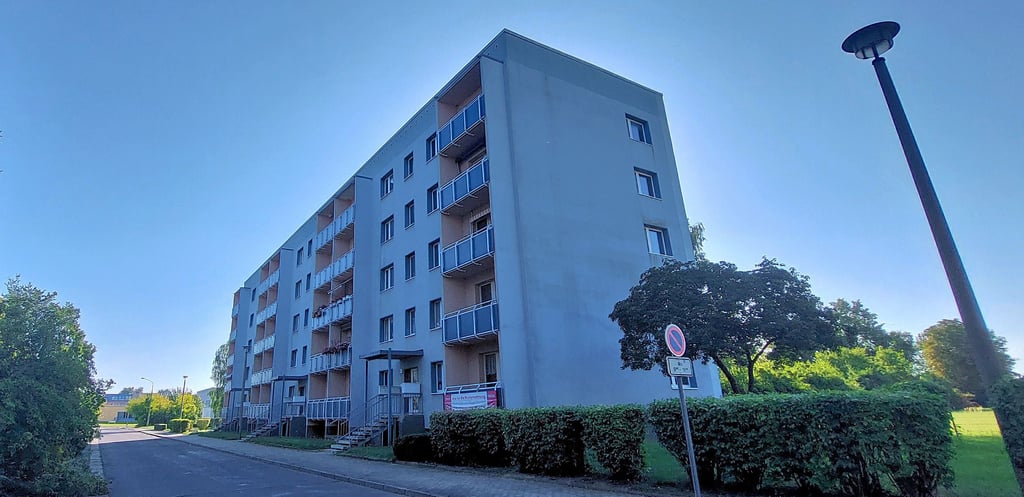 Die Straße der Solidarität 37 bis 39 in Staßfurt Nord soll im kommenden Jahr abgerissen werden.