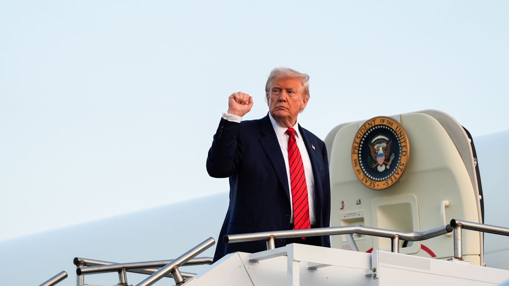 Trump wird Putin in der Stadt Anchorage treffen. (Archivbild)