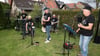 Auch die Lake Mountain Band aus Uftrungen, hier bei einer früheren Probe, wird am Freitagabend beim Ufstock-Festival spielen. 