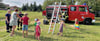 Sommerfest in Schelldorf: Kinderspaß mit der Feuerwehr aus Grieben.