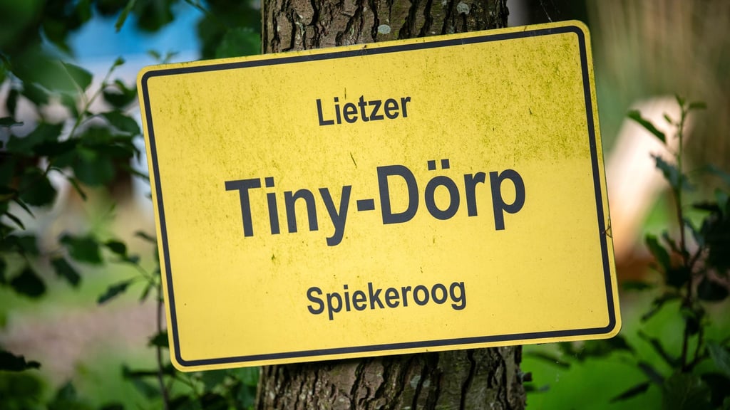 Das „Tiny-Dörp“ gibt es seit zwei Jahren auf Spiekeroog.
