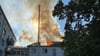 Die Feuerwehr hatte bei dem Brand in Merseburg alle Hände voll zu tun.