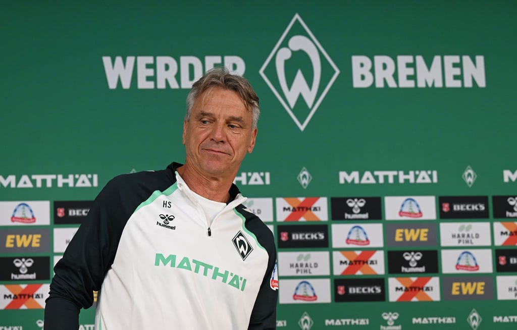 Nicht glücklich mit der Torausbeute der Vorbereitung: Werder-Trainer Horst Steffen.
