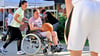 Auch mit Behinderung kann man sportlich unterwegs sein. Das zeigte das 20. Sportfest im Schloß Hoym.