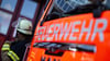 In Weißenfels steht eine Lagerhalle auf einem Recyclinghof in Flammen.