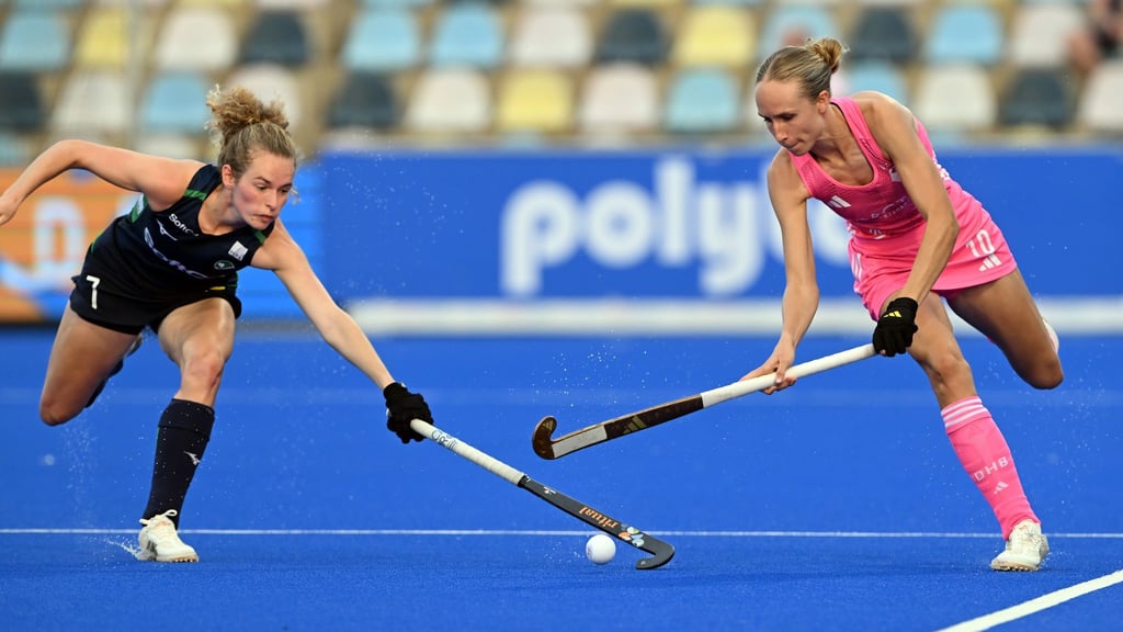 Kein Durchkommen für LIsa Nolte.