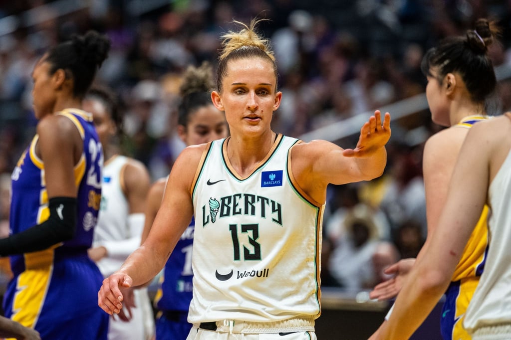Leonie Fiebich findet die Dildo-Würfe bei WNBA-Spielen dumm (Archiv-Foto).