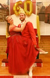 Franziska und Jens Leschinger aus Strenznaundorf sind das amtierende Prinzenpaar in Alsleben
