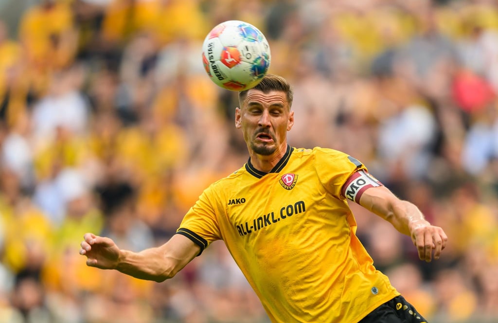 Stefan Kutschke gelang ein früher Treffer für Dynamo Dresden.