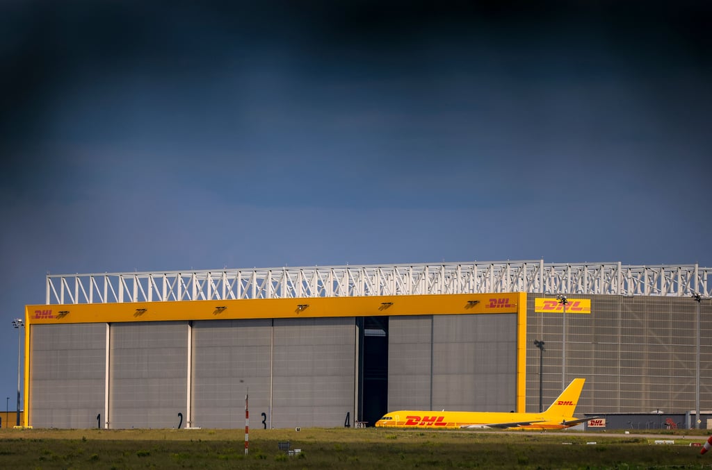 Am Flughafen Leizig/Halle bereibt DHL Express sein europäisches Frachtdrehkreuz.