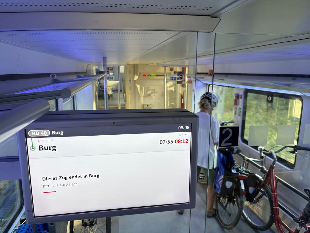 Wegen einer technischen Störung bei der Bahn kommt es auf der Strecke zwischen Magdeburg und Burg zu Verspätungen.