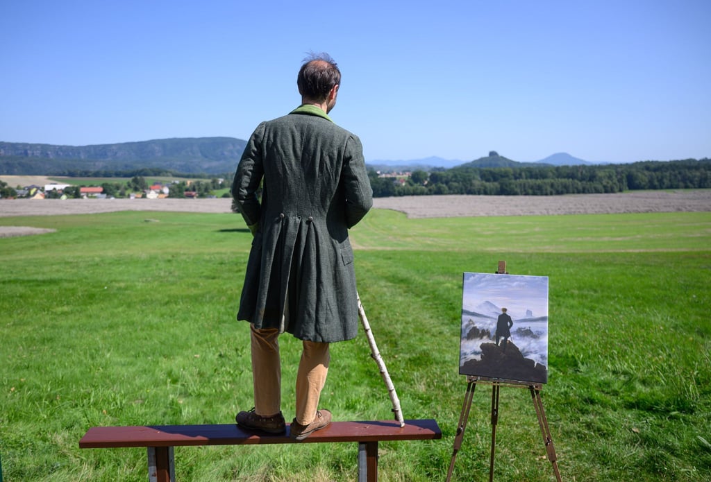 Eine Landschaft, von der sich Maler Caspar David Friedrich inspirieren ließ.