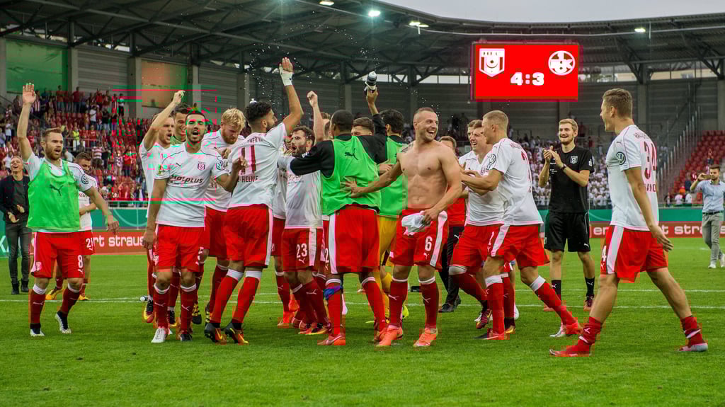 2016 feierte der HFC seinen bis dato letzten Sieg im DFB-Pokal.