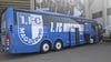 Ein Defekt im Bus machte den Profis des FCM am Donnerstag zu schaffen.
