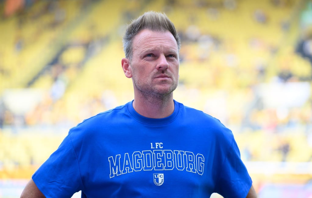 Trainer Markus Fiedler will mit Magdeburg im Pokal lange dabei sein.