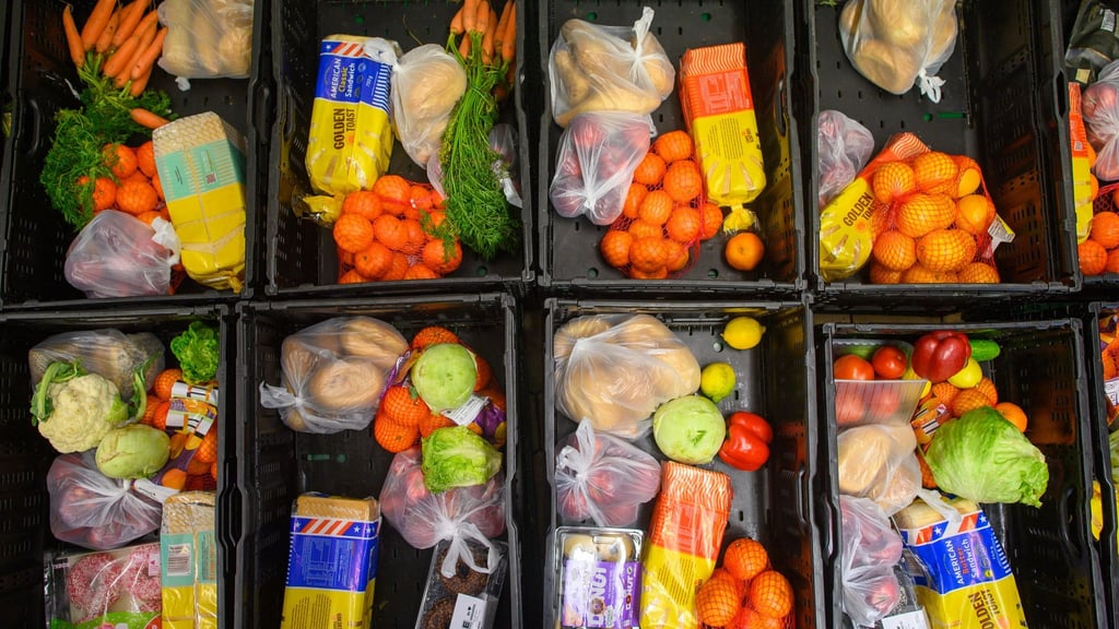 Die Tafeln in Sachsen stehen unter Kostendruck. (Archivbild)
