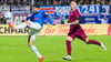 Max Geschwill (l) erhofft sich in Magdeburg mehr Spielzeit als in Kiel.