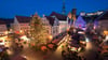 Für den Canalettomarkt in Pirna wird ein 12 bis 14 Meter hoher Baum gesucht. (Archivbild)