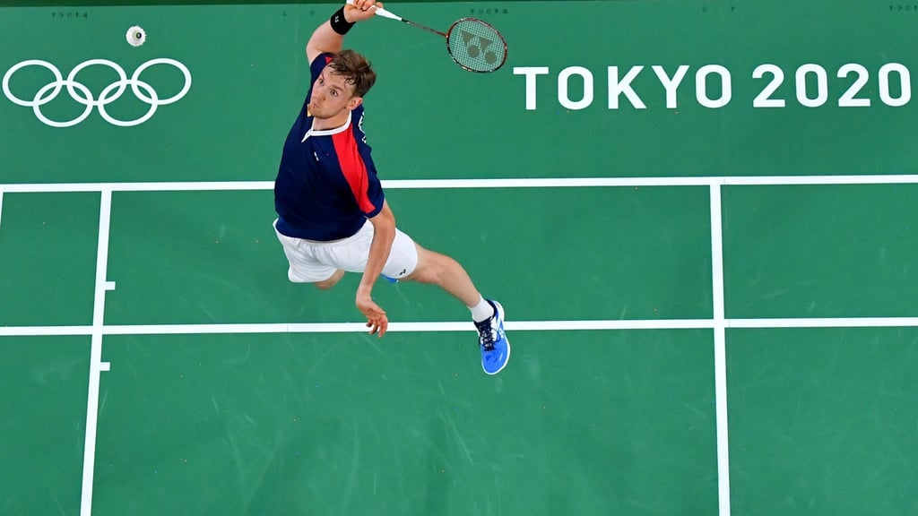Marvin Seidel bei den Olympischen Spielen in Tokio in Aktion.