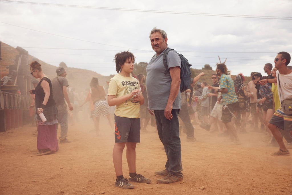 Sergi Lopéz (r) als Luis und Bruno Núñez als sein Sohn Estéba in einer Filmszene.