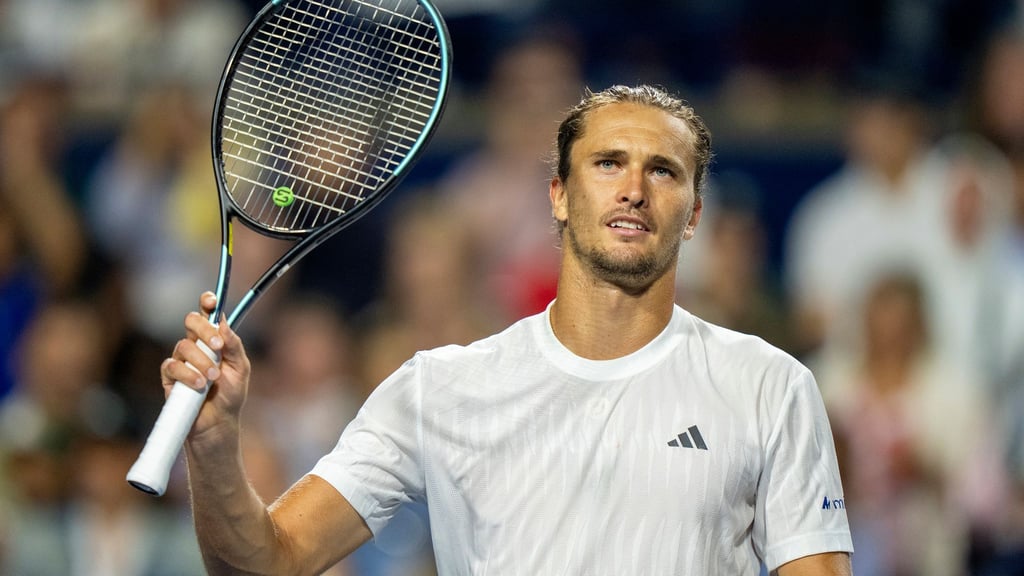 Alexander Zverev steht beim Masters in Cincinnati im Viertelfinale (Archiv-Foto).