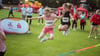 Schnell, weit und hoch geht es bei den Teilnehmern des Sportabzeichentags am 20. August 2025 im Sportforum in Blankenburg.