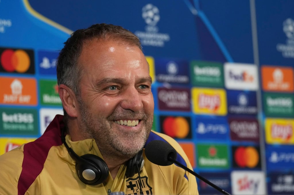 Trainer Hansi Flick spricht über die Situation von Marc-André ter Stegen beim FC Barcelona.