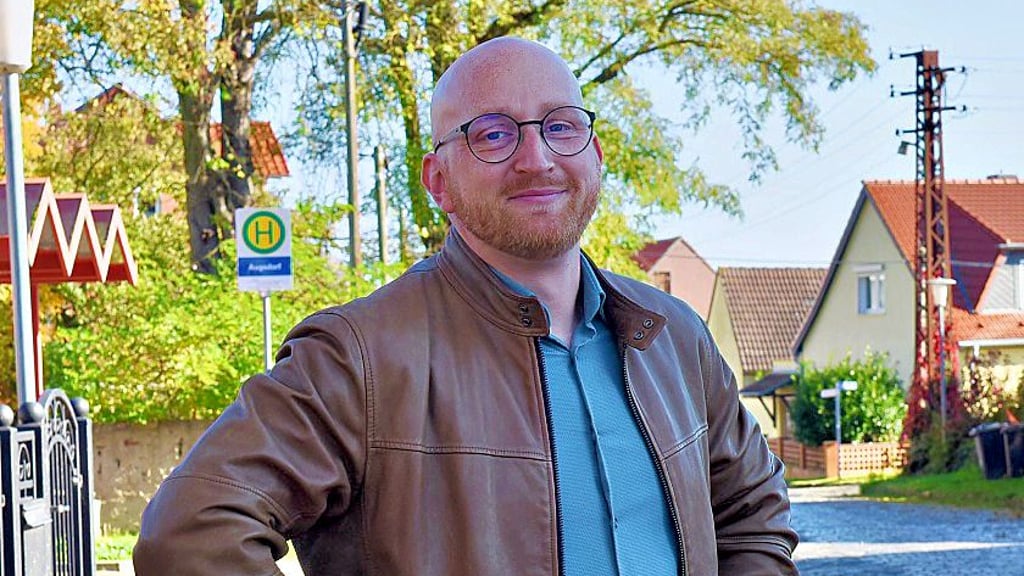 Frank Tallig tritt als Bürgermeisterkandidat in Hettstedt an.