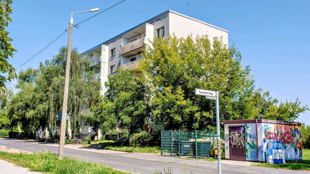 In der Obdachlosenunterkunft im Teucheler Weg in Wittenberg wohnen Menschen, die sonst keine Bleibe hätten.