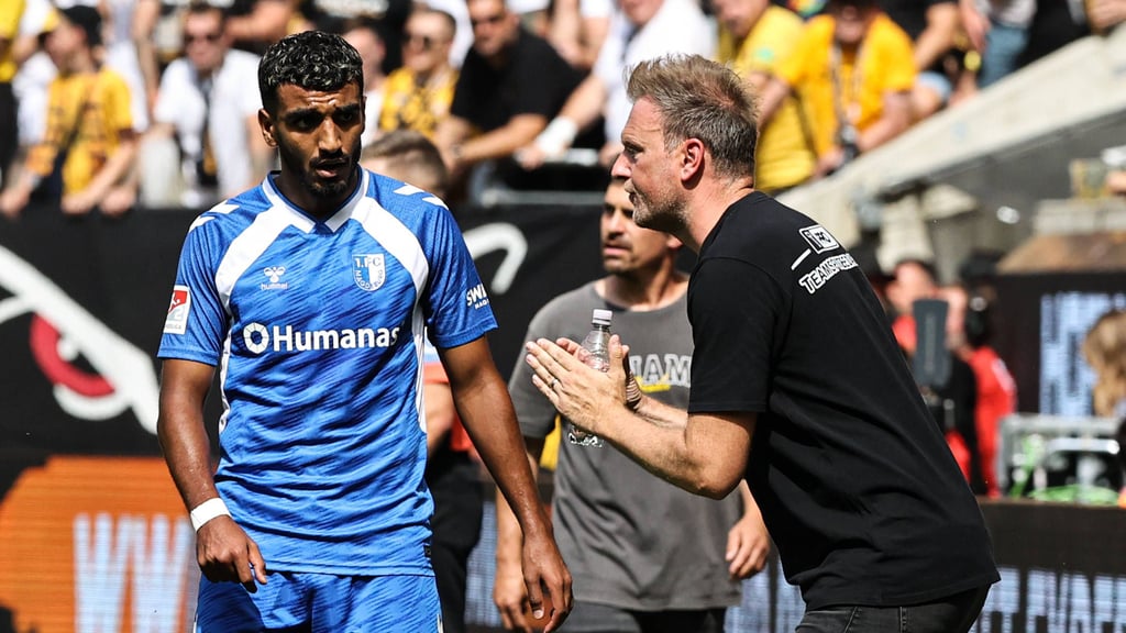Neuzugang Rayan Ghrieb (links) ist in Saarbrücken ein ernsthafter Startelf-Kandidat.