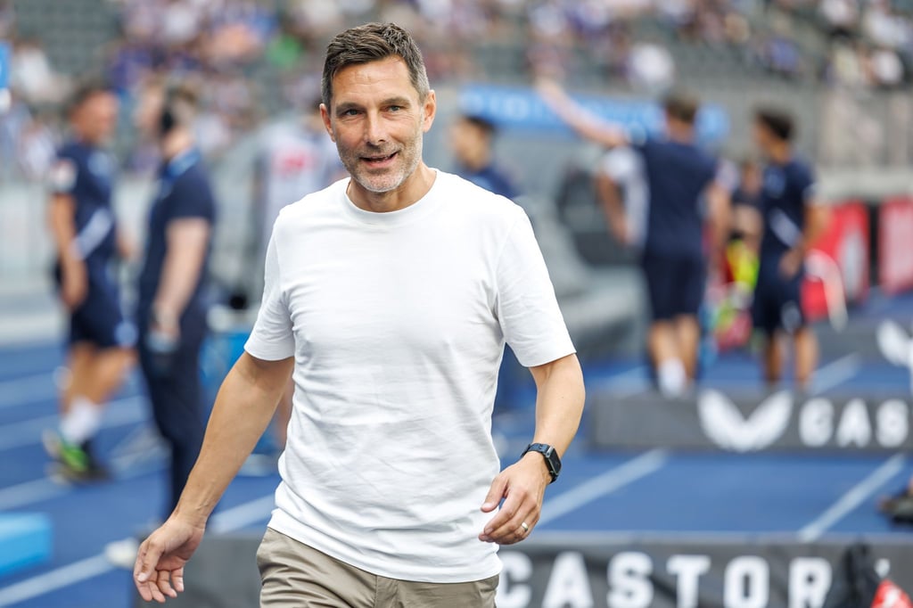 Hertha-Trainer Stefan Leitl