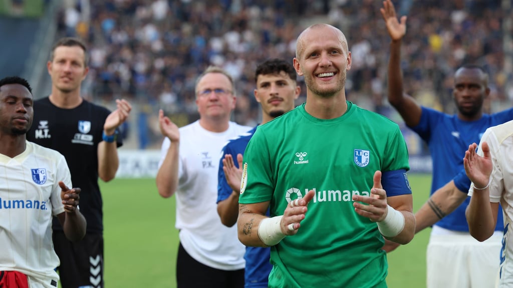 FCM-Kapitän Dominik Reimann war nach der Partie erleichtert.