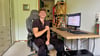 Monatelang tüftelte Matteo Schröpfer an seinem Schreibtisch an „EduLinked“ und fand trotzdem Zeit für Fitnessstudio, YouTube, Schule und Co.